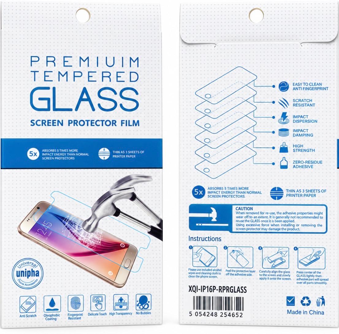 Premium Tempered Glass Screen Protector iPhone 18